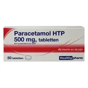 Healthypharm Paracetamol 500mg Tabletten 50st 50TB