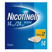 Nicotinell Pleisters 14 mg - voor stoppen met roken 14ST