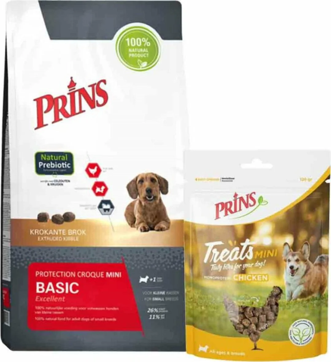 Prins Protection Croque Mini & Treats Chicken Mini Pakket