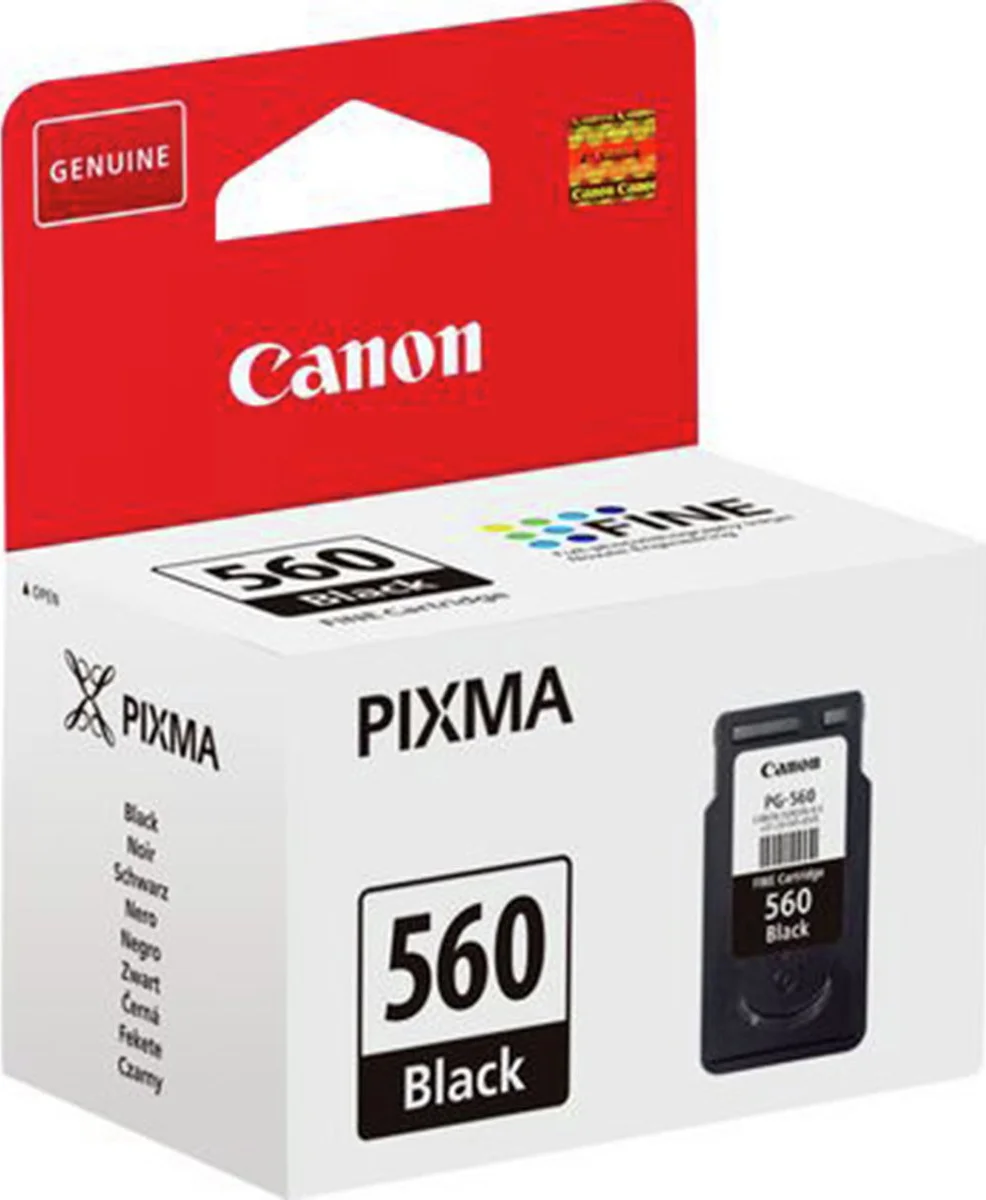 Canon PG-560 Cartridge Zwart