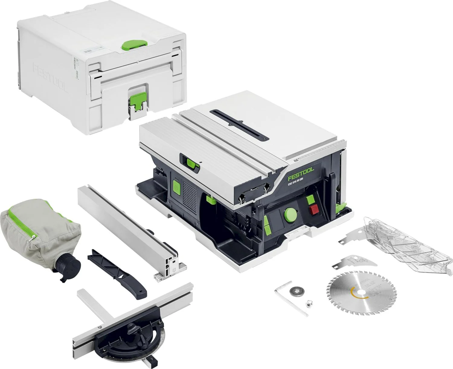 Festool CSC SYS 50 EBI-Basic Accu Tafelcirkelzaag 2x18V Basic Body - 576820