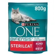 Purina ONE Kattenvoer Droog Sterilcat Rund - Tarwe 800 gr