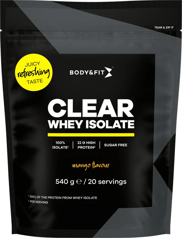 Body & Fit Clear Whey Isolate Mango 540 gr