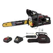 PARKSIDE PERFORMANCE Benzine kettingzaag met elektrische start, 2,2 kW, Limited Edition