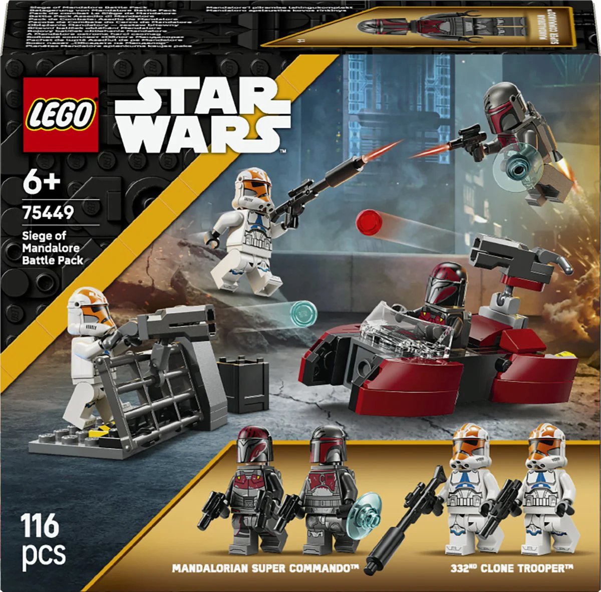 LEGO Star Wars Beleg van Mandalore Battle Pack 75449