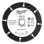Milwaukee Hardmetalen mes 76 mm CB 76 mm 1 st - 4932464716