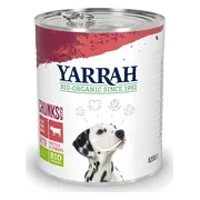 Yarrah Bio Hondenvoer Chunks Kip & Rund 820 gr