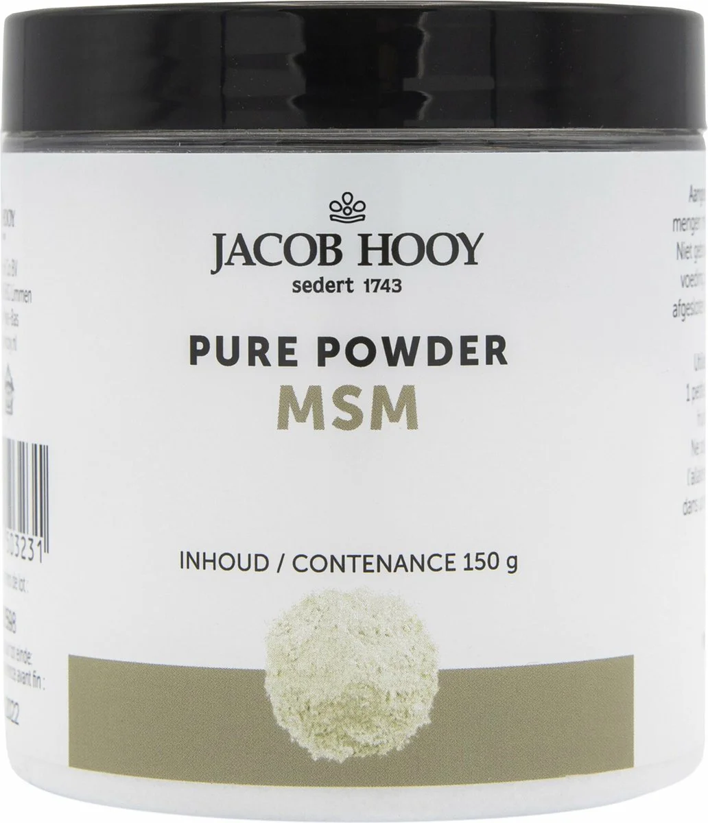 Jacob Hooy Pure Powder MSM Poeder 150GR