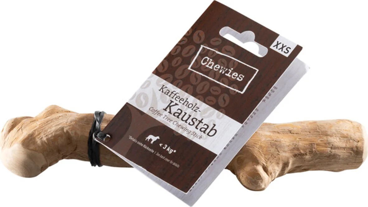Chewies Kauwstok Koffiehout xxs