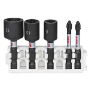 Bosch Professional PRO Impact Dopsleutel-& bitset 5-delig - 2608522350