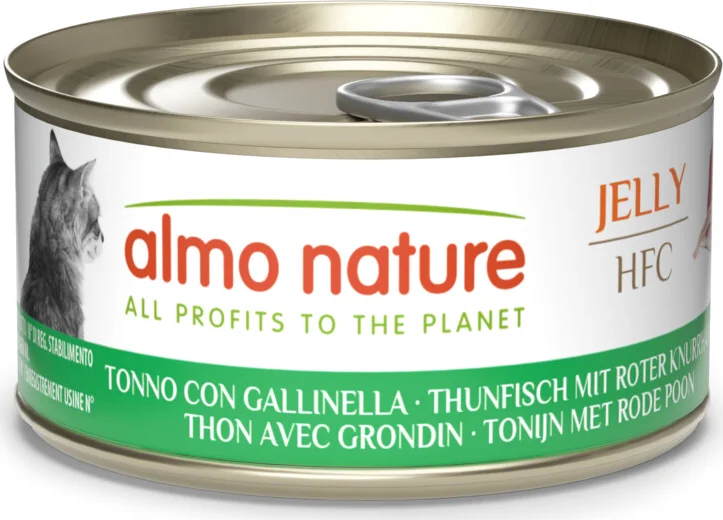 Almo Nature HFC Kattenvoer Nat Tonijn & Rode Poon 70 gr