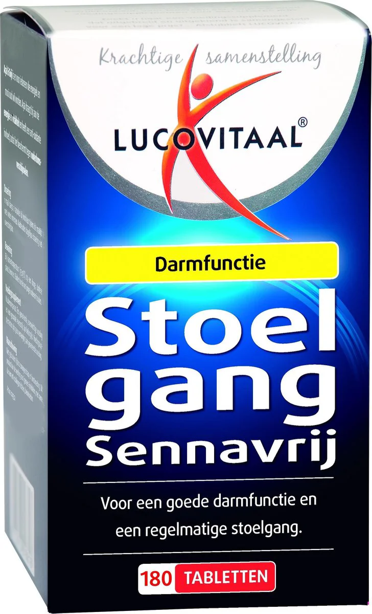 Lucovitaal Stoelgang Sennavrij 180 tabletten