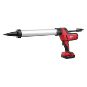 Milwaukee M18 C18 PCG/600A-201B Accu lijm- en kitspuit met 600 ml aluminium patroonhouder 18V 2.0Ah in tas - 4933441305