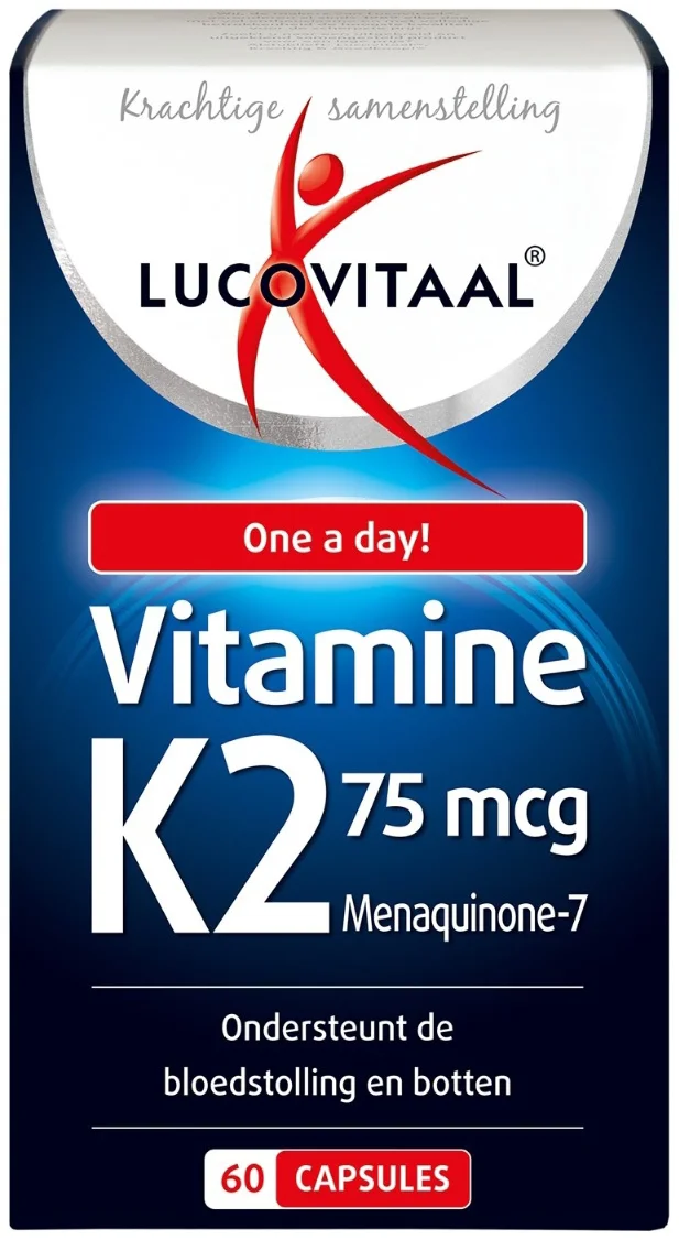 Lucovitaal Vitamine K2 75 mcg 60 capsules
