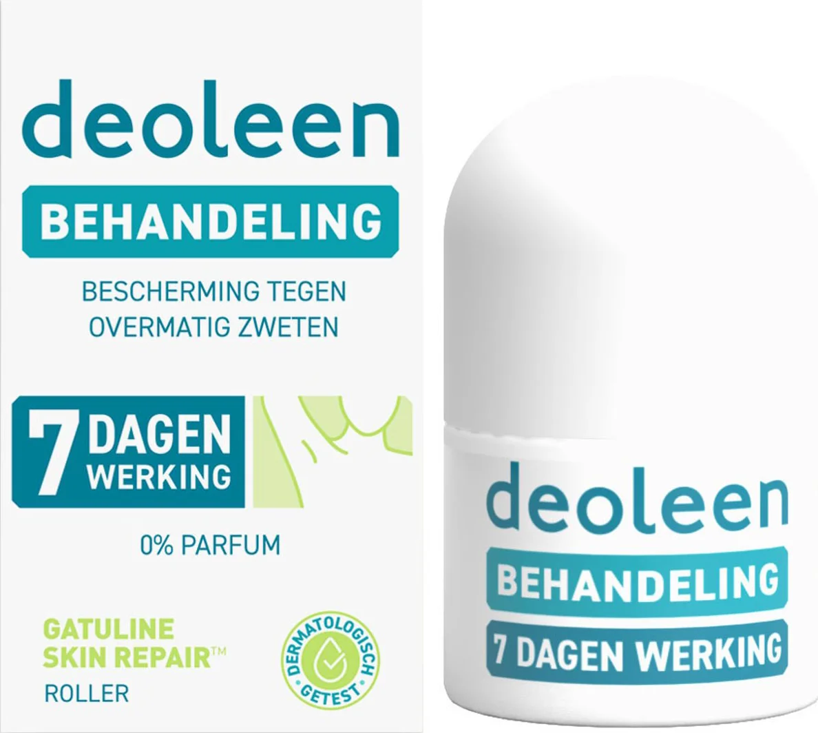 Deoleen Behandeling 7 Dagen Werking Deo Roller 15ML