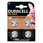 2x Duracell Knoopcelbatterijen 2032 4 stuks