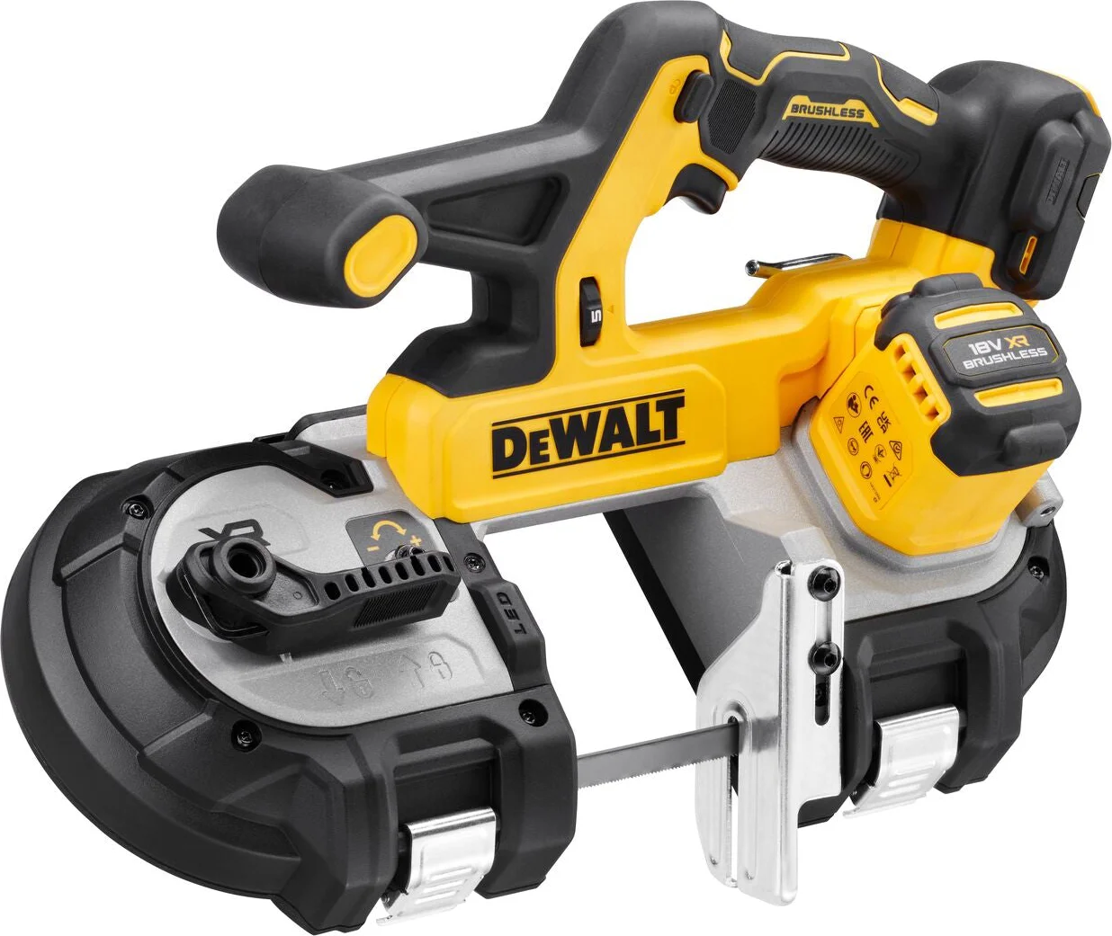 DeWALT DCS378N Accu middelgrote bandzaag 18V XR Basic Body