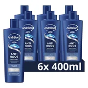 6x Andrélon Shampoo Anti-roos For Men 400 ml