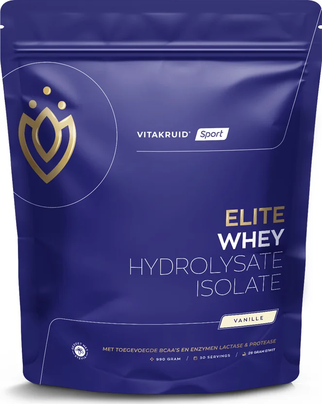 Vitakruid Elite Whey Protein Vanille 990 gr