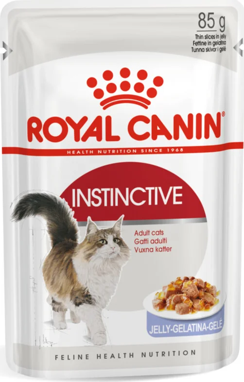 48x Royal Canin Instinctive Jelly Kattenvoer Nat 85 gr
