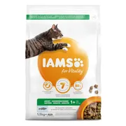 4x IAMS Kat Adult Oceaanvis 1,5 kg