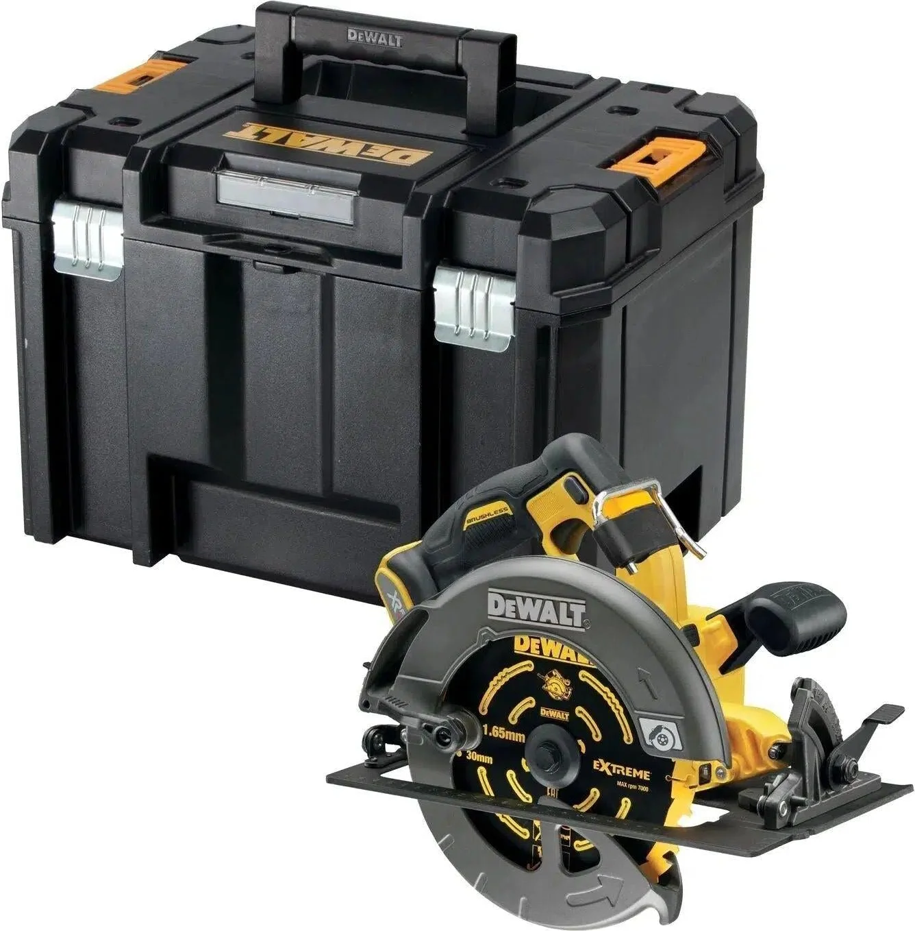 DeWALT DCS578NT Accu Cirkelzaag 190mm 54V XR FlexVolt Basic Body in TSTAK