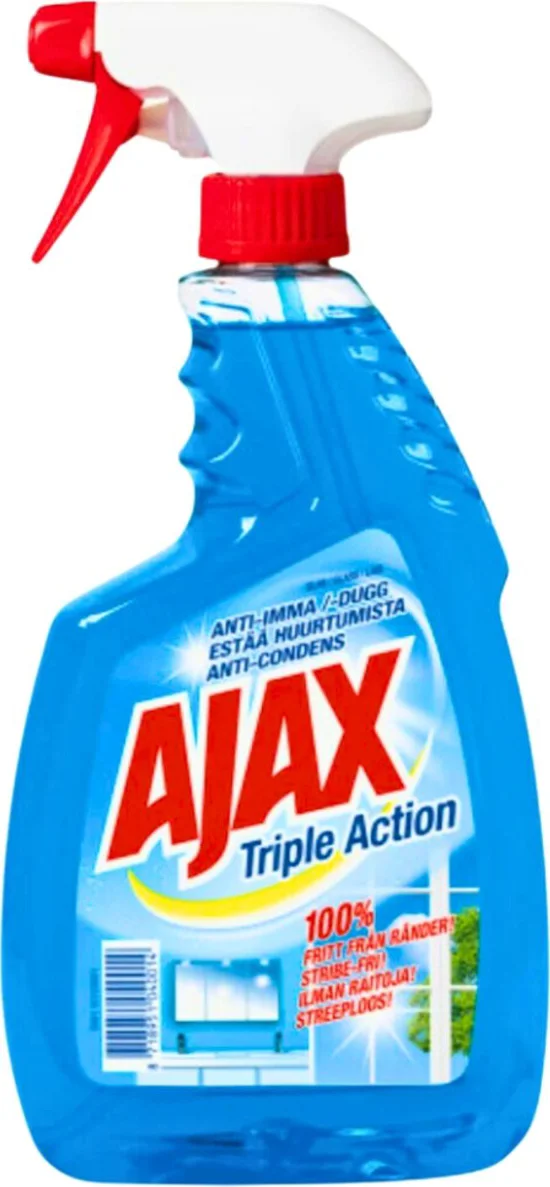 Ajax Spray Triple Action Glas 750ML