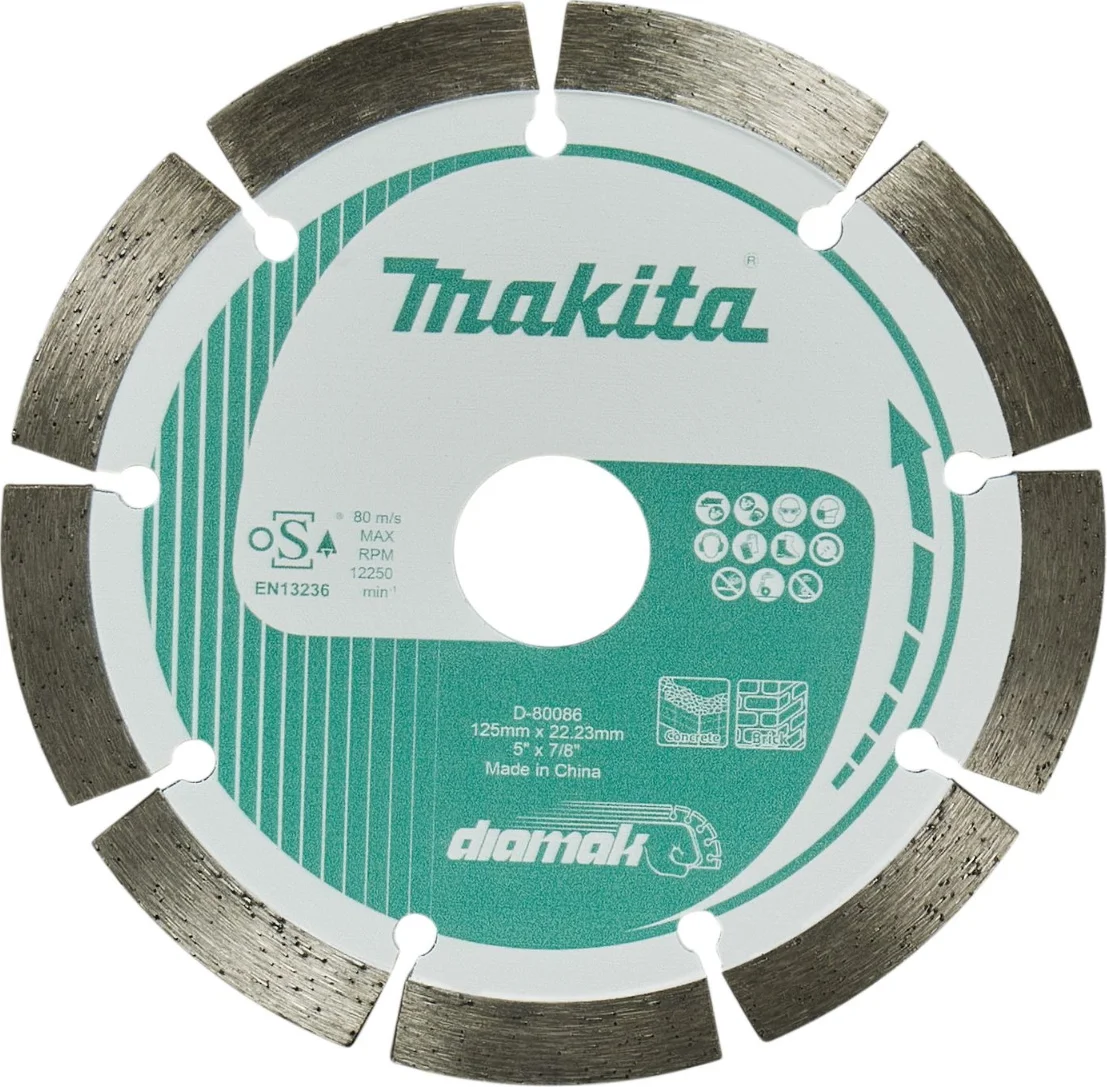 Makita D-80086 Diamantschijf 125x22,23x1,8mm