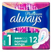 Always Maandverband Platinum Normal 12 Stuks