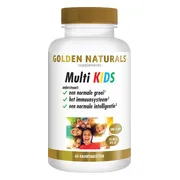 Golden Naturals Multi Strong Gold Kids 60 kauwtabletten