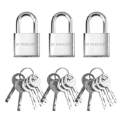 PARKSIDE Hangslot of kabel voor hangslot (Hangsloten 3-delig)