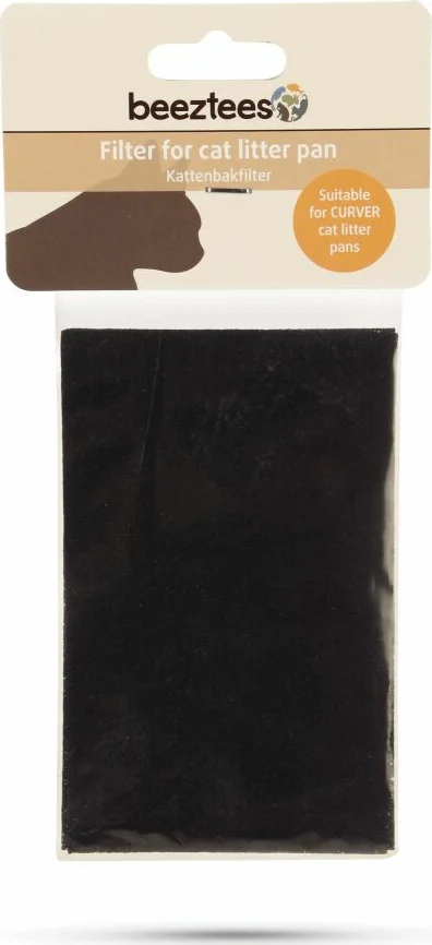 Beeztees Filter Curver Kattenbak Zwart 8,2 x 13,2 cm