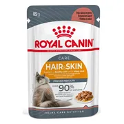 12x Royal Canin Hair & Skin Care Gravy Kattenvoer Nat 85 gr