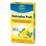 Vicks Citroen Menthol Suikervrij 40GR