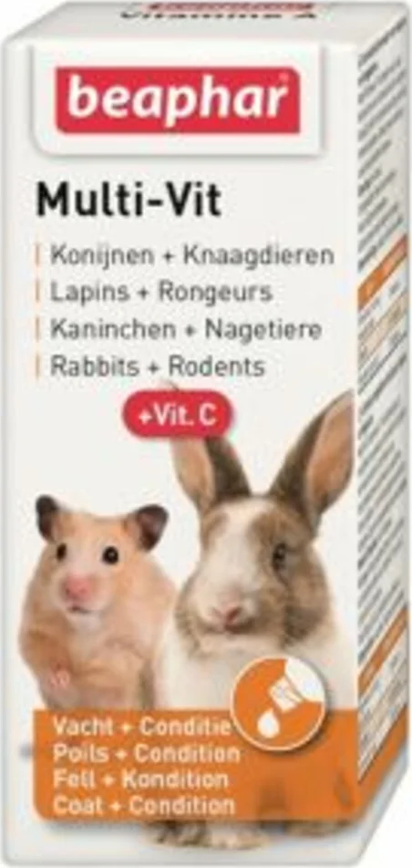 6x Beaphar Bogena Multi-Vitamine Vogel 20 ml