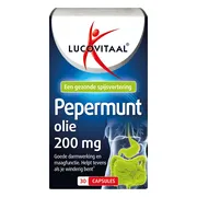 3x Lucovitaal Pepermuntolie 30 capsules