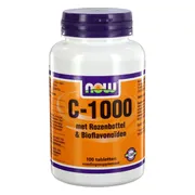 NOW C-1000 Rozenbottel & Bioflavonoïden Tabletten 100ST
