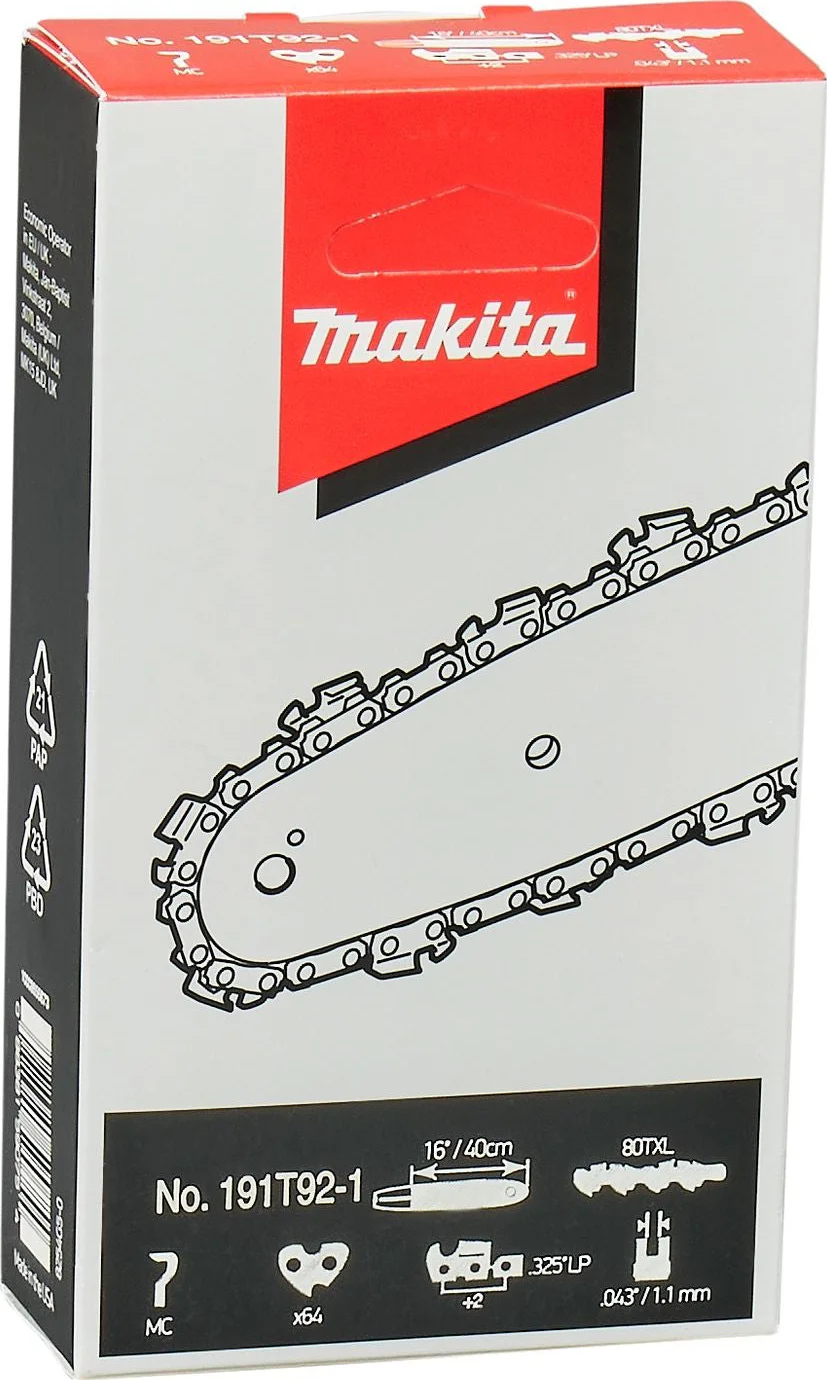 Makita 191T92-1 Zaagketting TXL80 40cm