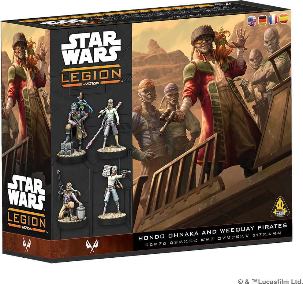 Star Wars: Legion - Hondo Ohnaka & the Weequay Pirate
