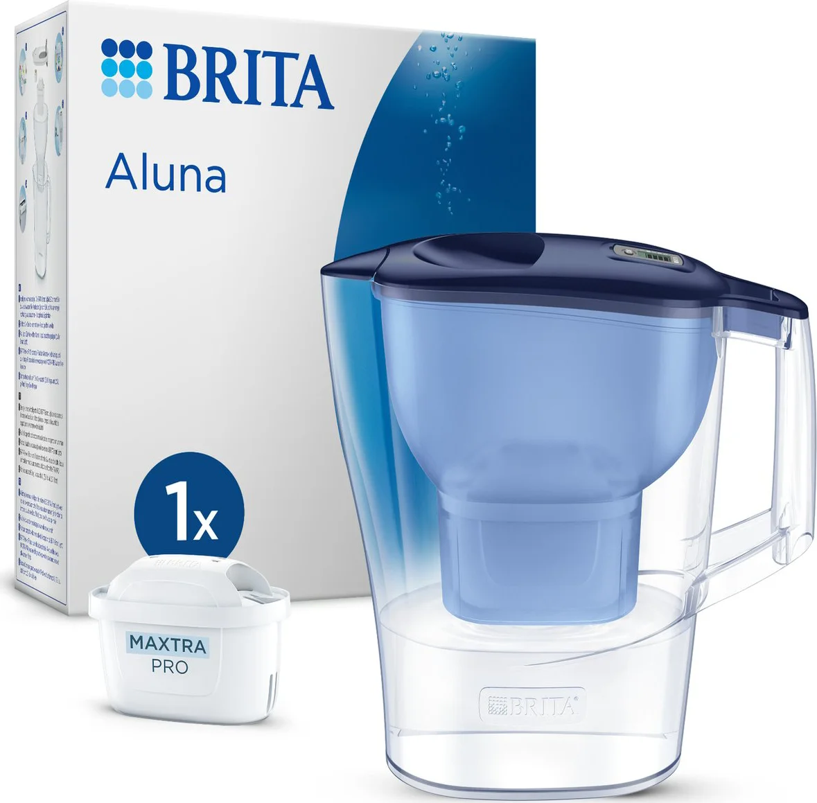 Brita Waterfilterkan Aluna Cool Blauw 2,4LT