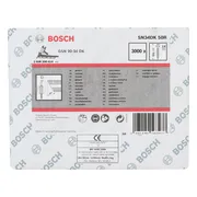 Bosch Professional PRO SN34CH D-kop nagel 50 mm | 34° | Geringd | Blank | 2,8 x 7,0 (D-vorm) | 3000 stuks - 2608200014