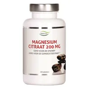 Nutrivian Magnesium Citraat 200mg Tabletten 100st 100TB