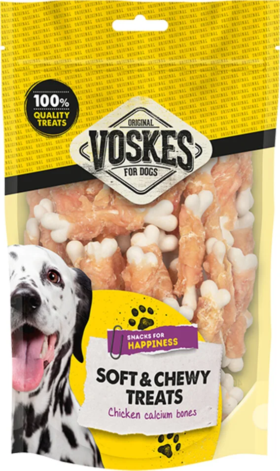 15x Voskes Kip Calcium Botjes 400 gr