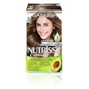 3x Garnier Nutrisse Ultra Crème Permanente Haarkleuring 6.0 Natuurlijk Donkerblond