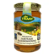 De Traay Biologische Fairtrade Bloemenhoning 350GR