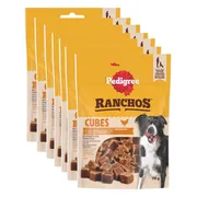 7x Pedigree Ranchos Cubes Hondensnacks Kip 70 gr