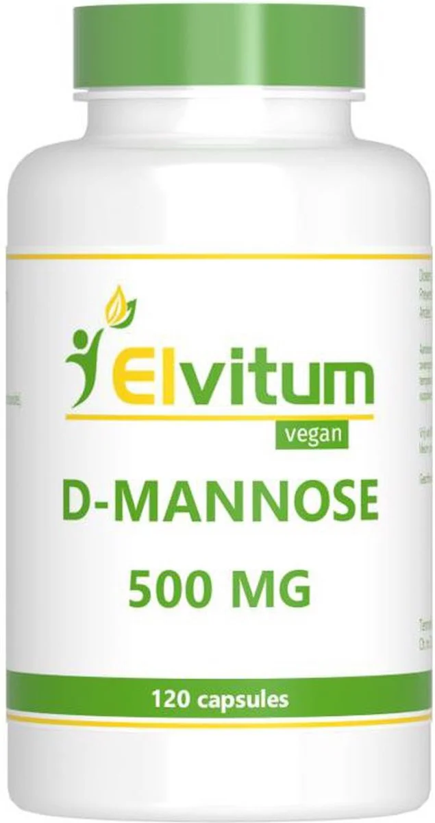 Elvitum D`Mannose 500mg Vegicaps 120CP
