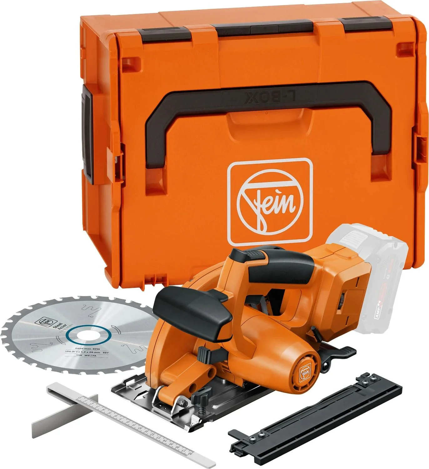 Fein F-IRON Cut 57 AS Accu metaal cirkelzaag 150mm 18V AMPShare Basic Body in L-Boxx - 71360461000