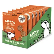 8x Lily's Kitchen Hondensnack Bites Kip 70 gr