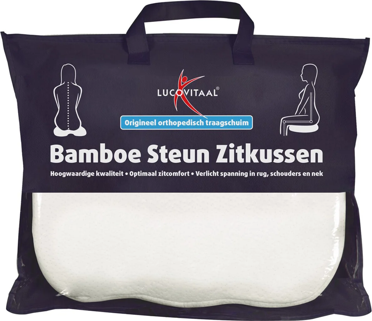 Lucovitaal Steun Zitkussen Bamboe